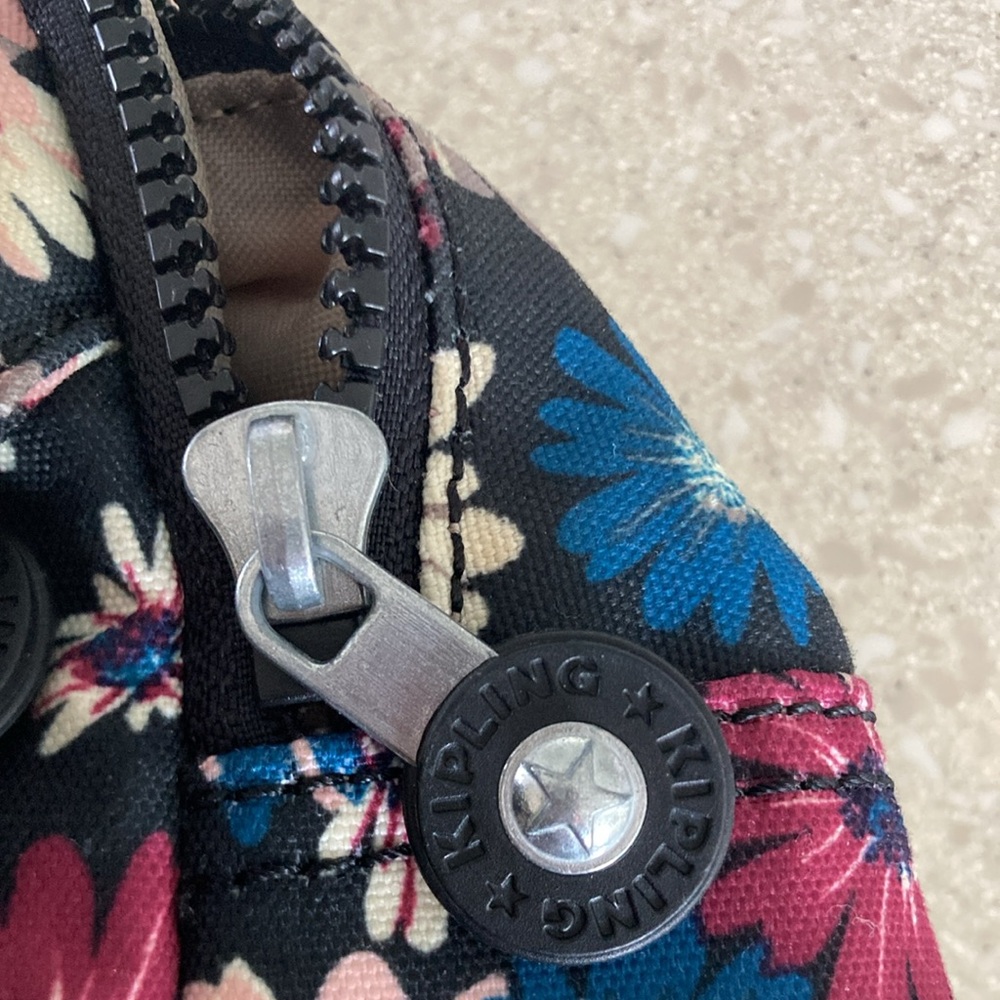 Kipling Backpack, Floral, Multi-Pocket - image 5